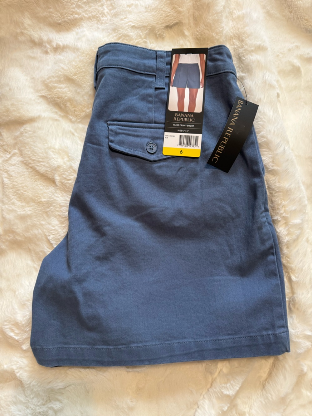 NWT Banana Republic Women’s Blue Chino Shorts